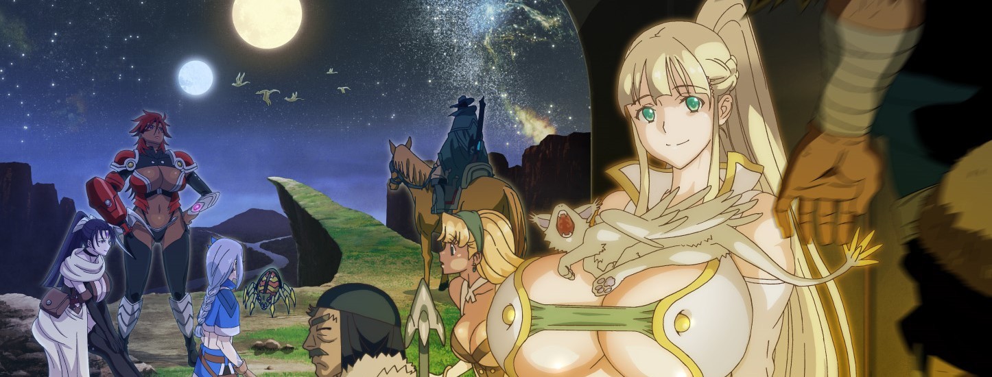 Kohakuiro no Hunter Backdrop