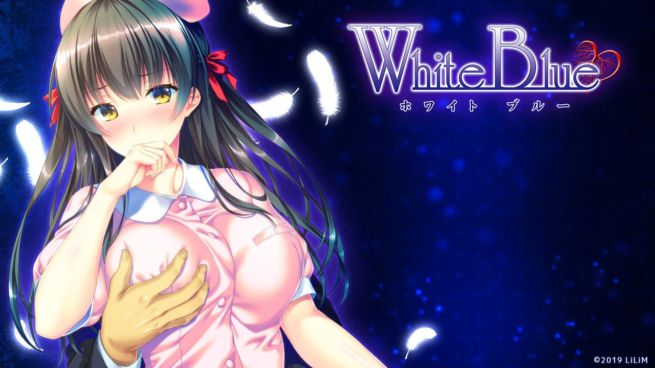 White Blue (SUB ENG) Backdrop