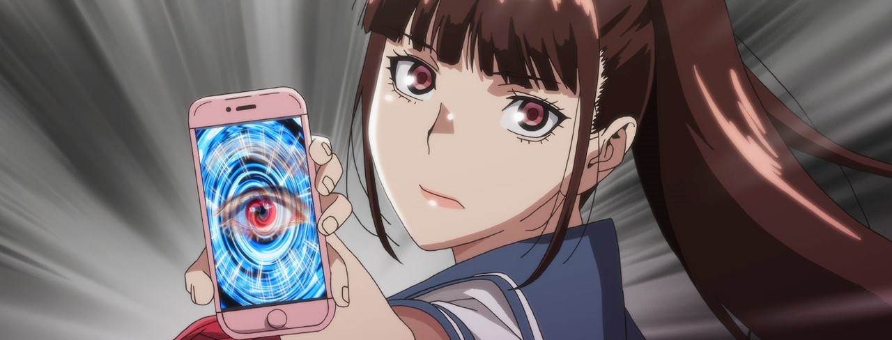 Iinchou wa Saimin Appli o Shinjiteru Backdrop