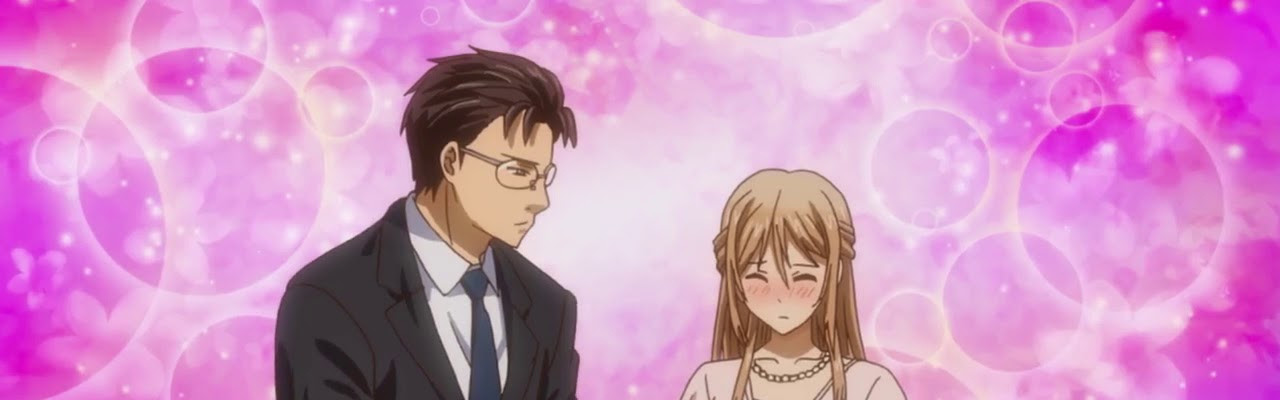 Omiai Aite wa Oshiego, Tsuyoki na, Mondaiji. Backdrop